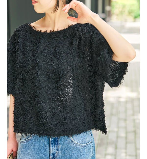 Spick and Span「《追加2》フェザーライクTブラウス」|シャツ・ブラウス|