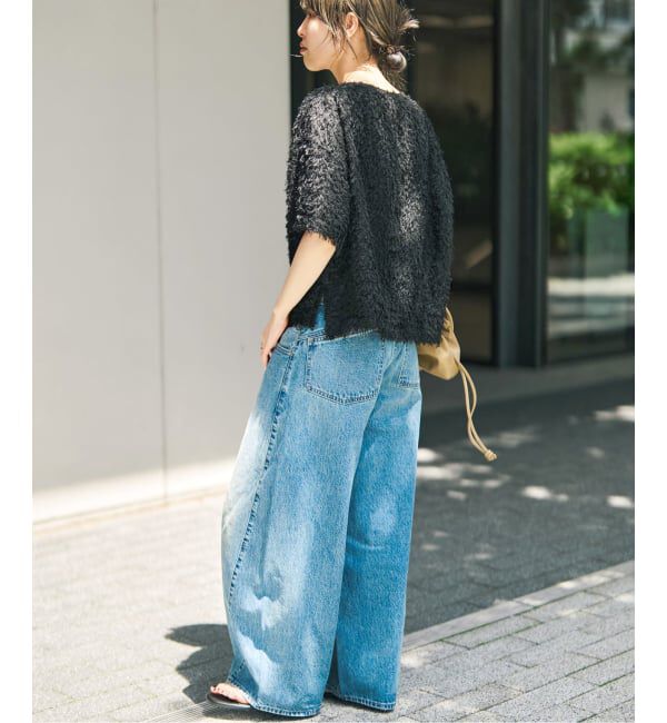 Spick and Span「《追加2》フェザーライクTブラウス」|シャツ・ブラウス|