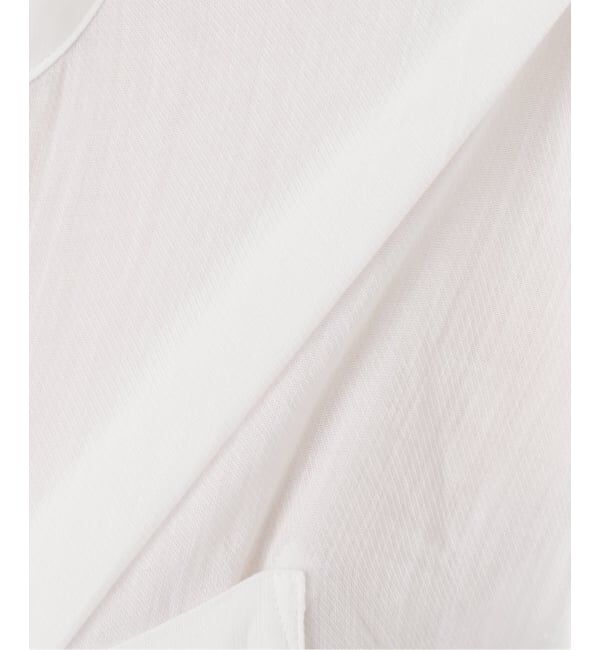 FRAMeWORK「≪WEB限定＋一部店舗≫フィブリルラミーキャップスリーブドロストシャツ」|シャツ・ブラウス|