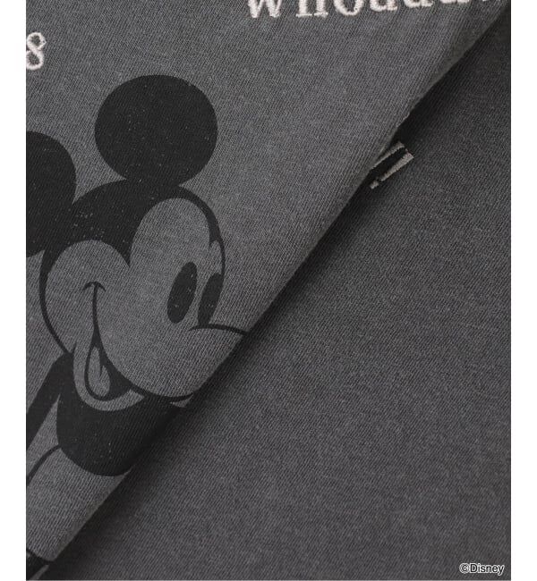 FRAMeWORK「WIFFLE 別注［Mickey Mouse］embroidery T」|Tシャツ・カットソー|