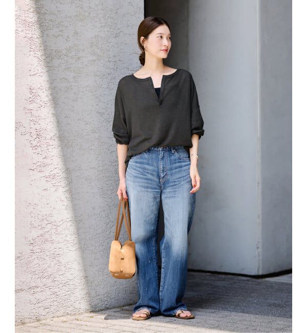 FRAMeWORK「DENIM DELIGHT DAYS セルヴィッチデニムワイドジーンズ」|デニム|