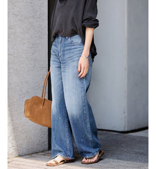 FRAMeWORK「DENIM DELIGHT DAYS セルヴィッチデニムワイドジーンズ」|デニム|