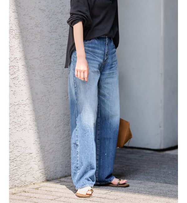 FRAMeWORK「DENIM DELIGHT DAYS セルヴィッチデニムワイドジーンズ」|デニム|