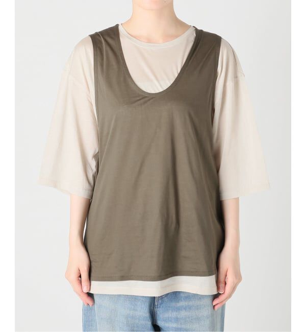 FRAMeWORK「ONIT/オニット 別注layered T」|Tシャツ・カットソー|
