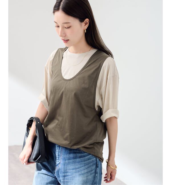 FRAMeWORK「ONIT/オニット 別注layered T」|Tシャツ・カットソー|