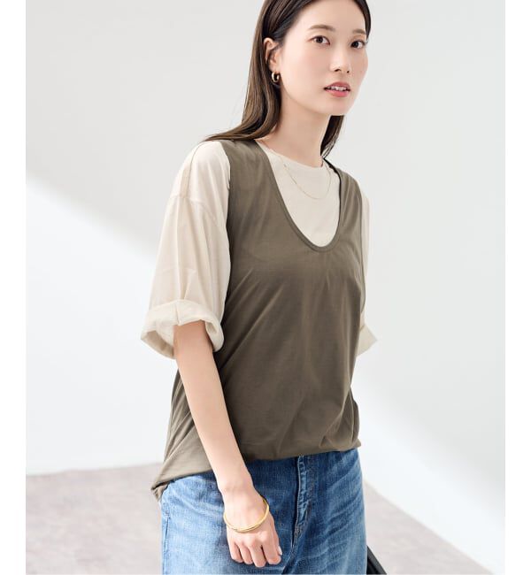 FRAMeWORK「ONIT/オニット 別注layered T」|Tシャツ・カットソー|