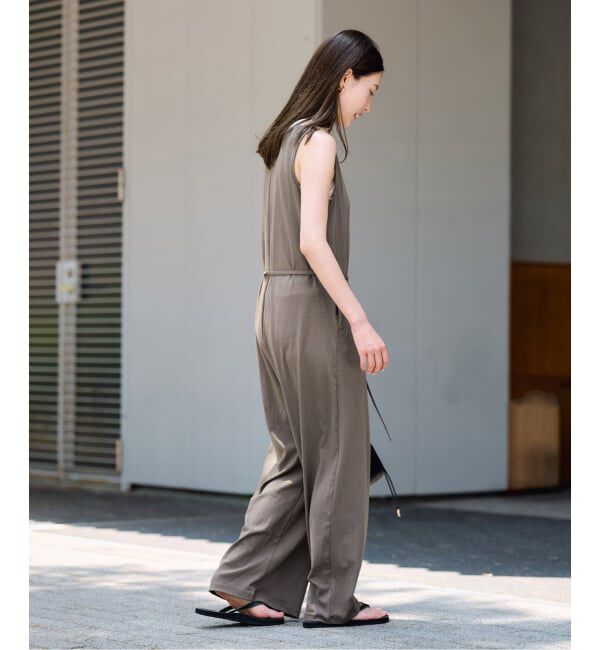 FRAMeWORK「ONIT/オニット 別注 henry neck all in one」|オールインワン|