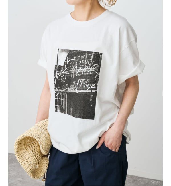 Spick and Span「《別注 / 追加3》J.J.Mercer / ジェイジェイマーサー Tシャツ」|Tシャツ・カットソー|ホワイト