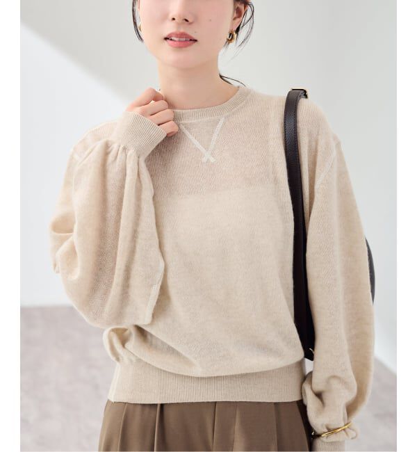 FRAMeWORK「≪予約≫COUTURE DADAM/クチュールドアダム alabian sleeve cashmere sw」|ニット・セーター|