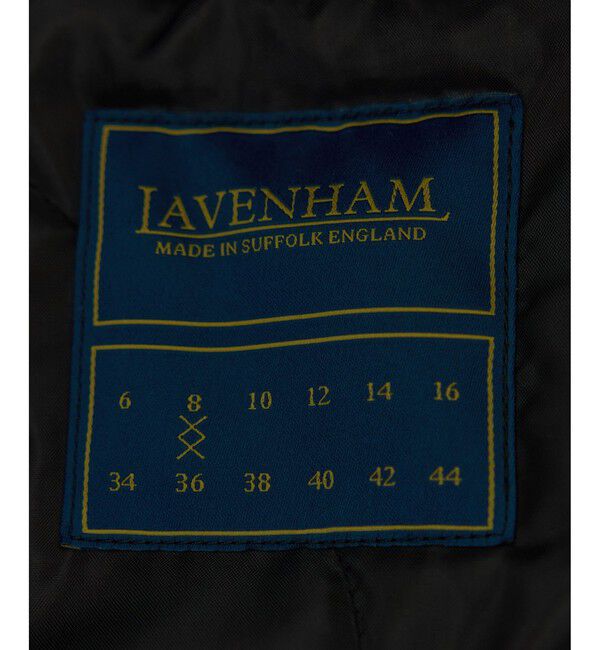SALON adam et rope'「【LAVENHAM（ラベンハム） for SALON】LONGLINE BOMBER キルティングロングコート / 軽量」|その他|