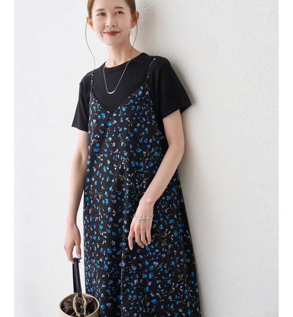 Rope&rsquo;Picnic「アソート花柄プリントキャミワンピース」|ワンピース|