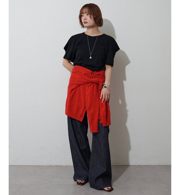 GEMINI「《前後2WAY着用可》【GEMINI】変形カットソー」|Tシャツ・カットソー|
