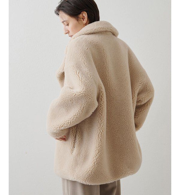 THE PAUSE「【THE PAUSE】ボアダブルコート＜WEB限定カラーあり＞」|その他|