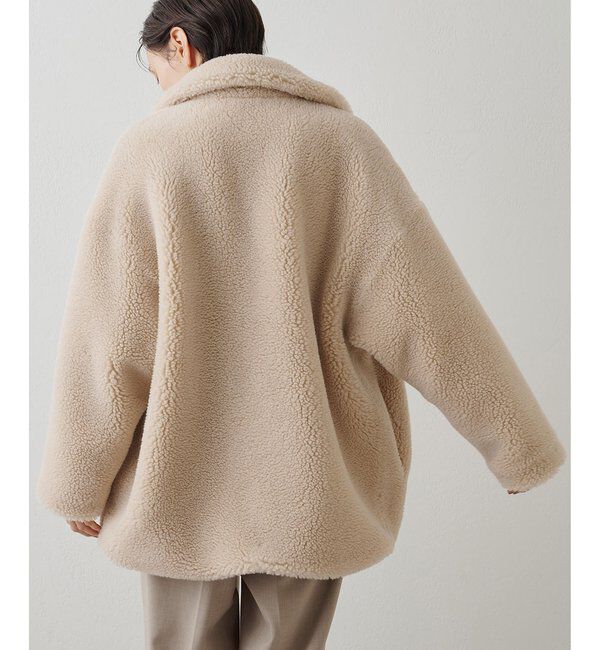 THE PAUSE「【THE PAUSE】ボアダブルコート＜WEB限定カラーあり＞」|その他|