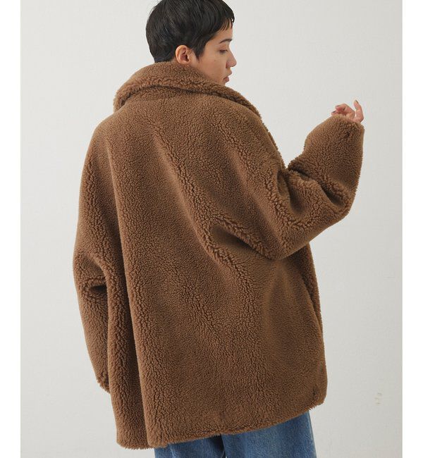 THE PAUSE「【THE PAUSE】ボアダブルコート＜WEB限定カラーあり＞」|その他|