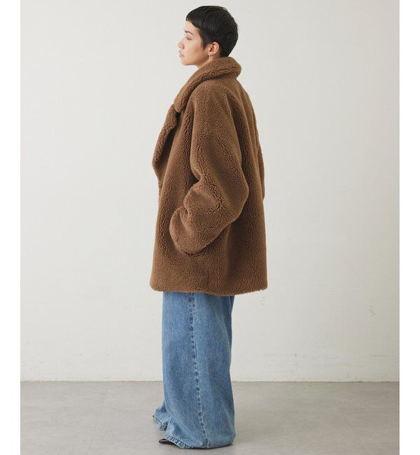 THE PAUSE「【THE PAUSE】ボアダブルコート＜WEB限定カラーあり＞」|その他|