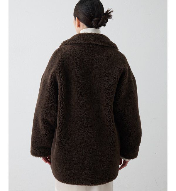 THE PAUSE「【THE PAUSE】ボアダブルコート＜WEB限定カラーあり＞」|その他|