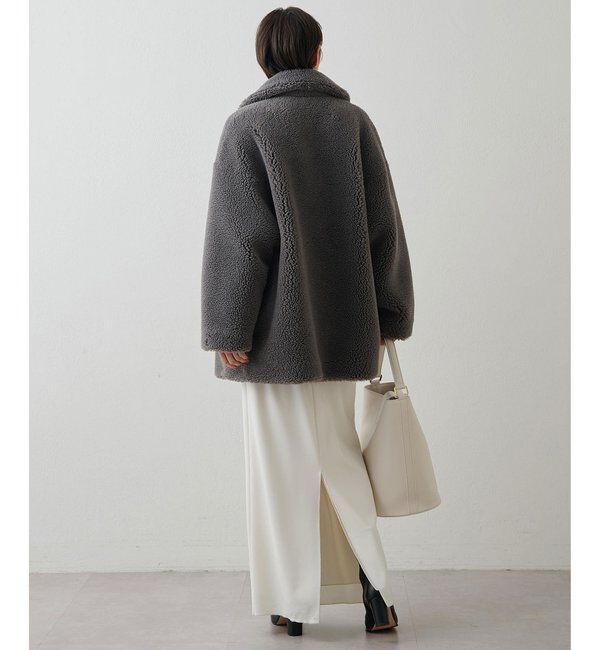 THE PAUSE「【THE PAUSE】ボアダブルコート＜WEB限定カラーあり＞」|その他|