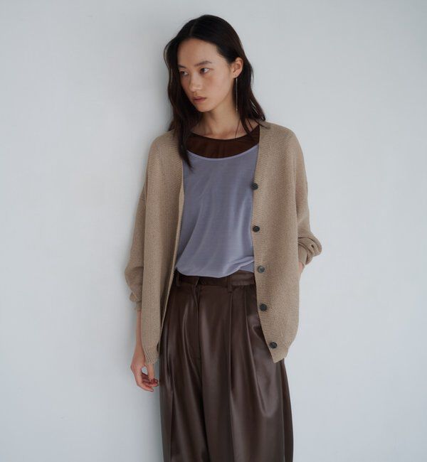  「カットシフォンレイヤードタンクSET」|キャミソール|
