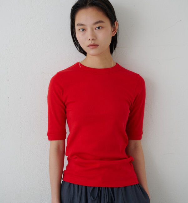  「ソフトフライスTee」|Tシャツ・カットソー|レッド
