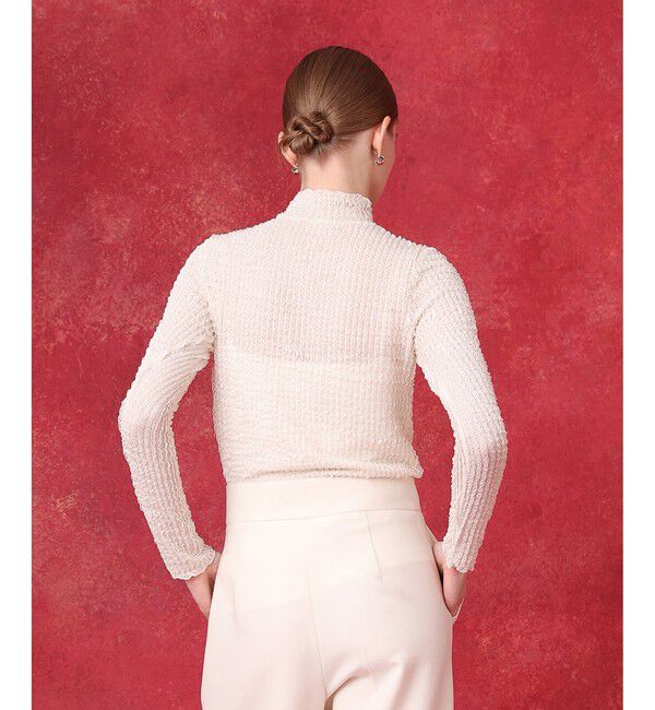 LOULOU WILLOUGHBY「◇ティアードラッセルプルオーバー」|Tシャツ・カットソー|