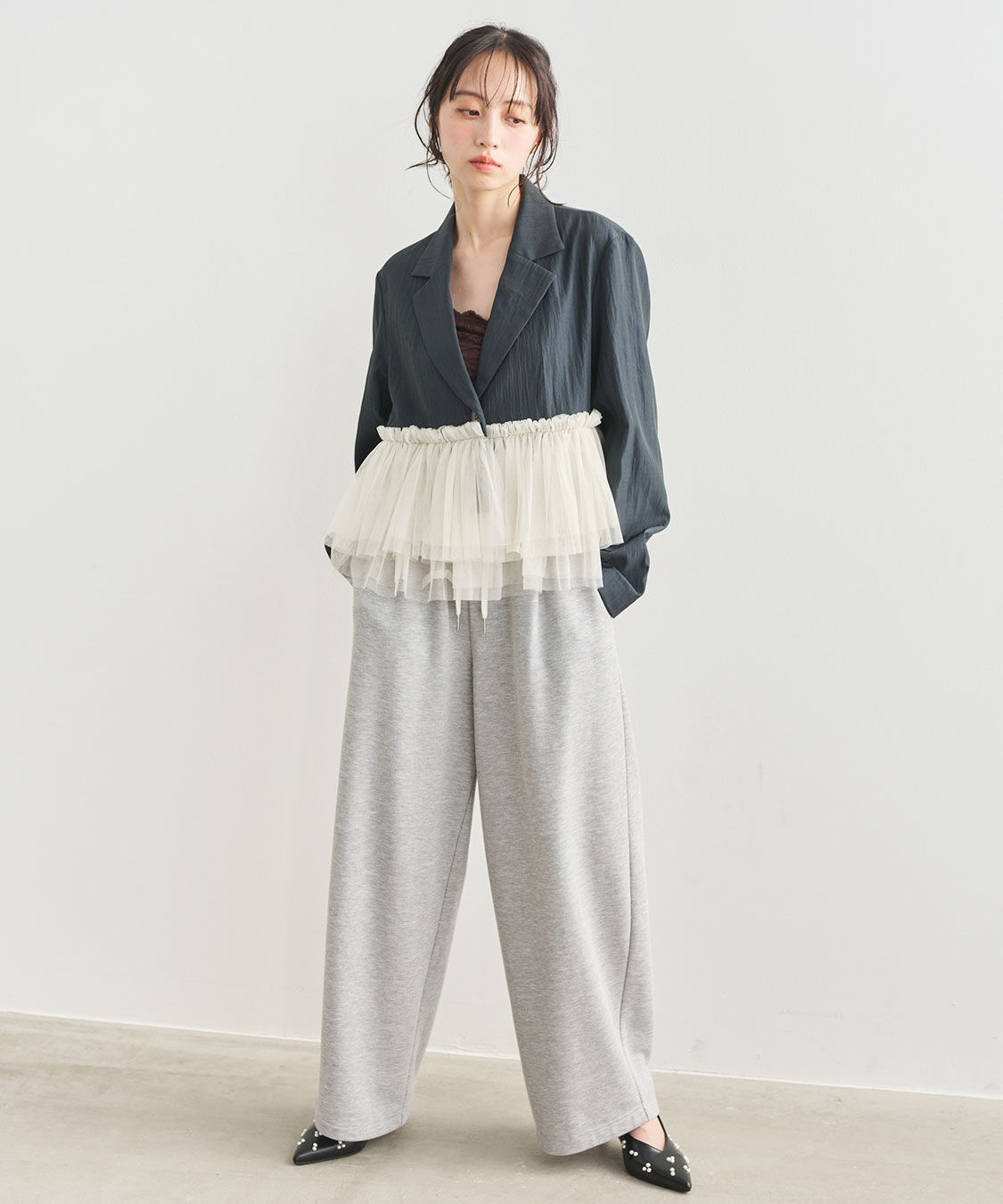 COCO DEAL「スウェットバレルパンツ」|その他|