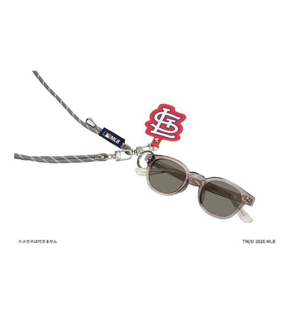  「Zoff | MLB メガネ・サングラスストラップ  | グラスコード 落下・ズレ防止 眼鏡チェーン グラスホルダー」|サングラス|