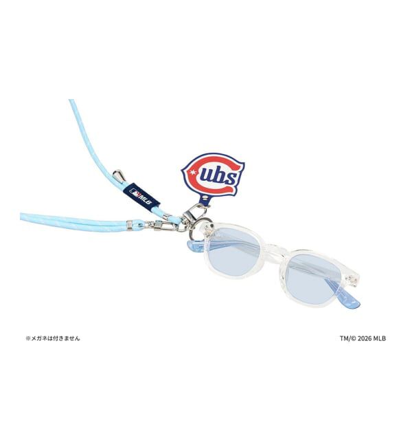  「Zoff | MLB メガネ・サングラスストラップ  | グラスコード 落下・ズレ防止 眼鏡チェーン グラスホルダー」|サングラス|