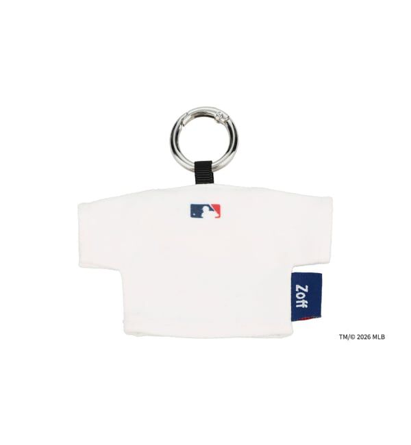  「Zoff | MLB メガネ・サングラス拭き | クリーナー キーホルダー チャーム マスコット スマホ拭き」|サングラス|