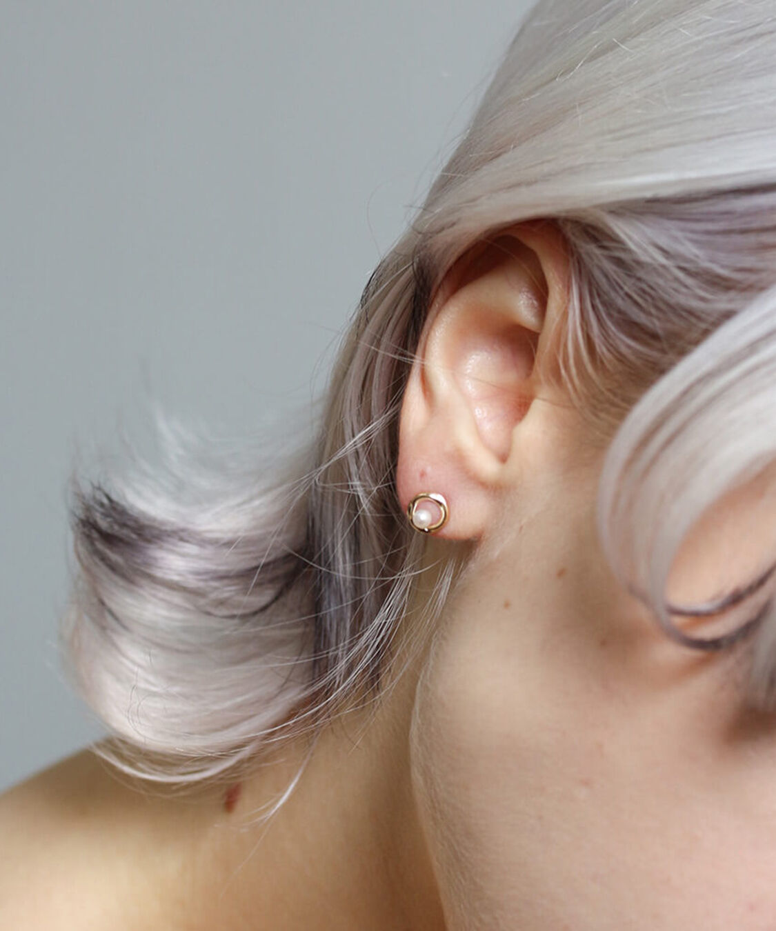  「パール ピアス | K10YG」|ピアス|