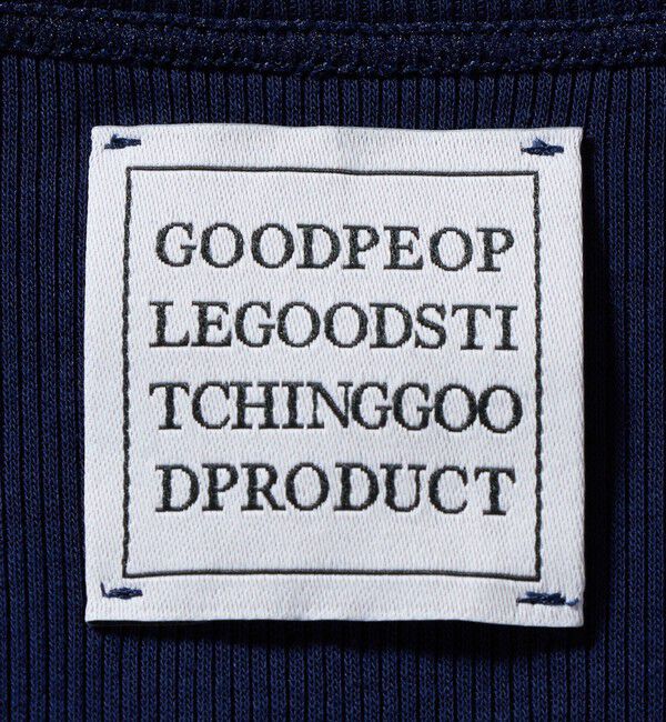 UNITED ARROWS「＜GOOD PEOPLE GOOD STITCHING GOOD PRODUCT＞リブ タンクトップ」|キャミソール|