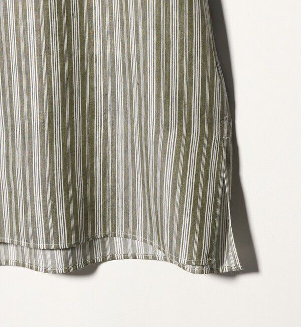 UNITED ARROWS「＜SOVEREIGN＞ストライプ スキッパーシャツ」|シャツ・ブラウス|