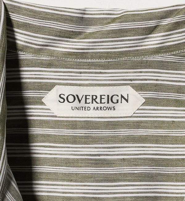 UNITED ARROWS「＜SOVEREIGN＞ストライプ スキッパーシャツ」|シャツ・ブラウス|