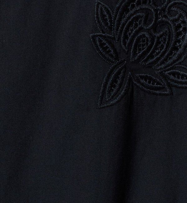 UNITED ARROWS「カットワーク シャツワンピース」|ワンピース|