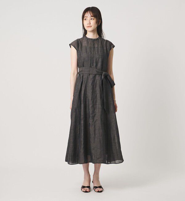 UNITED ARROWS「フレンチスリーブ ワンピース ‐ウォッシャブル‐」|ワンピース|