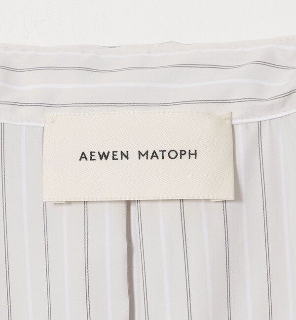 AEWEN MATOPH「＜AEWEN MATOPH＞ストライプ ボウタイ ポケット シャツ」|シャツ・ブラウス|
