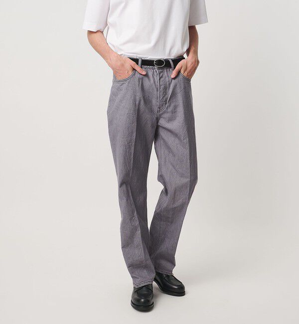 UNITED ARROWS「シオタ マイルドバギー 5ポケット デニム「 SLOW &　」」|デニム|MD.GRAY