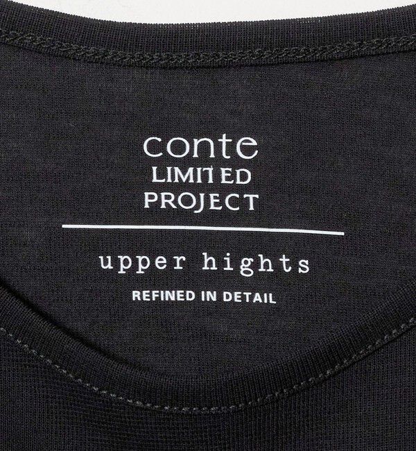 conte「＜upper hights&times;conte＞ レイヤード トップス 」|Tシャツ・カットソー|