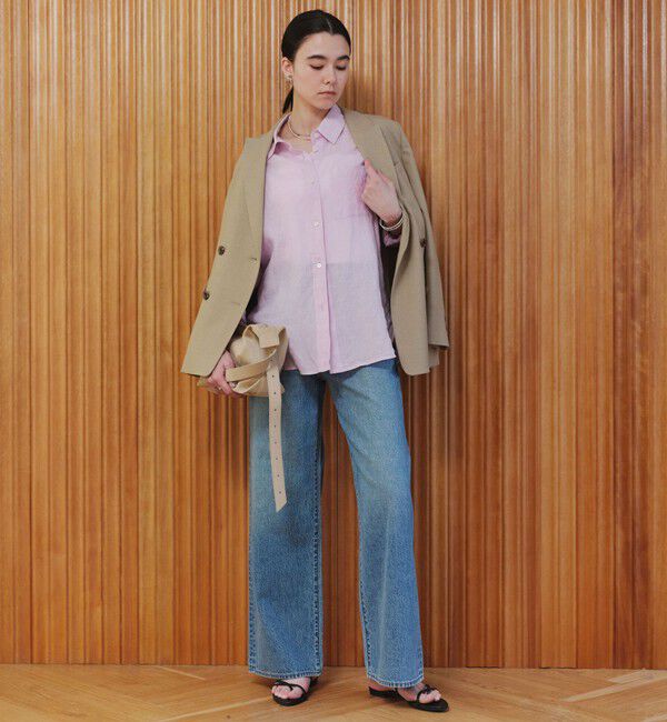 UNITED ARROWS green label relaxing「［size SHORTあり］リネン2WAYシャツ」|シャツ・ブラウス|