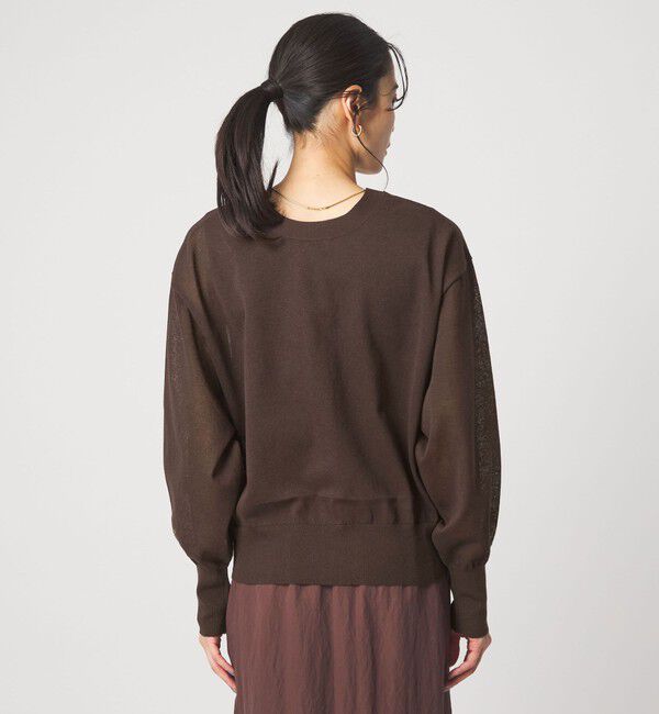 UNITED ARROWS green label relaxing「ビューティーネック2WAYカーデ ウォッシャブル」|カーディガン|