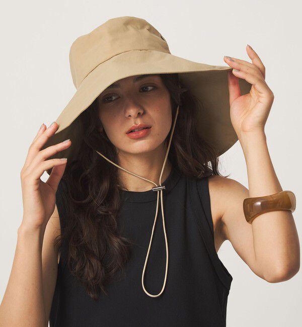 UNITED ARROWS green label relaxing「【別注】＜コカゲル＞2WAY ワイドブリム ハット UVカット」|ハット|