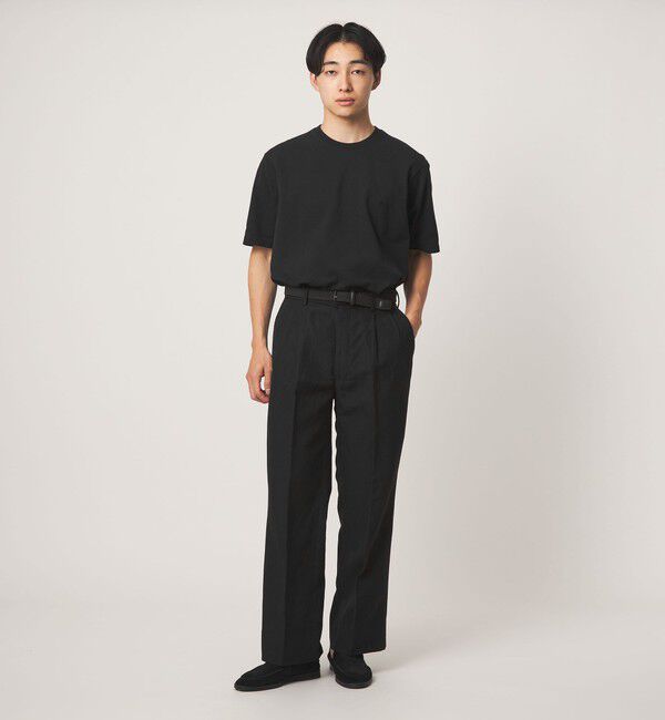UNITED ARROWS green label relaxing「【別注】＜Brooks Brothers＞GLR カノコ クルーネック Tシャツ」|Tシャツ・カットソー|