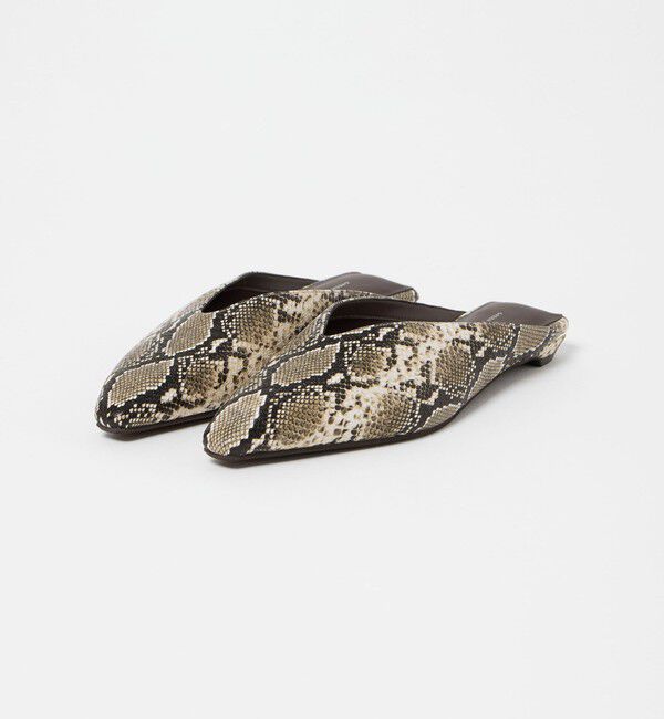 UNITED ARROWS green label relaxing「Vカットミュール」|サンダル|