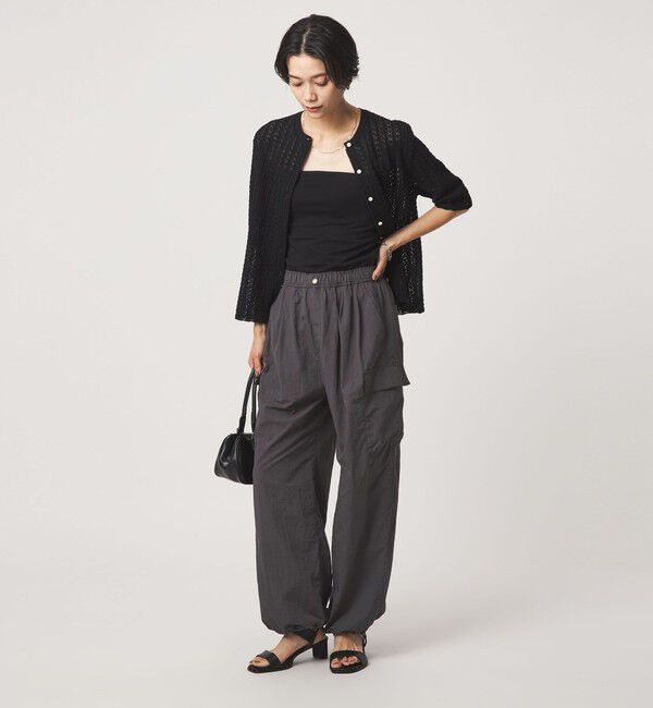 UNITED ARROWS green label relaxing「ウスカル カーゴパンツ UVカット 撥水 接触冷感」|カーゴ|