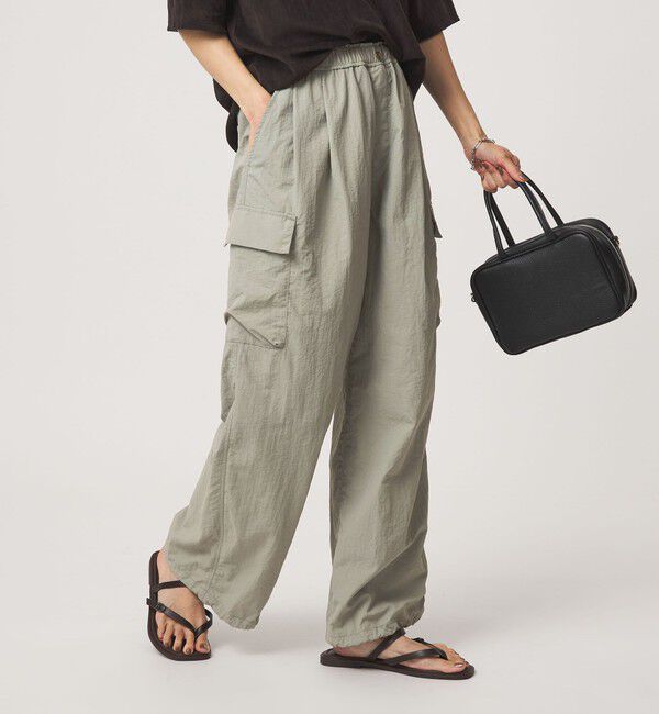 UNITED ARROWS green label relaxing「ウスカル カーゴパンツ UVカット 撥水 接触冷感」|カーゴ|