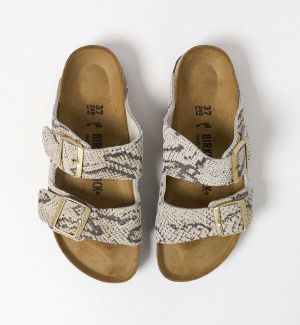 UNITED ARROWS green label relaxing「【国内EXCLUSIVE】＜BIRKENSTOCK＞アリゾナ プリント スネーク サンダル」|サンダル|