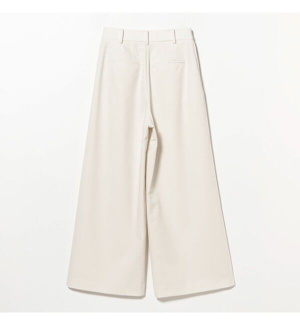 Demi-Luxe BEAMS 「ポプリン 2タックパンツ」|チノ|
