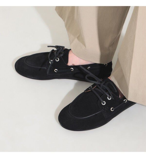 Demi-Luxe BEAMS 「CASTELLANO / AIKO スエード シューズ」|パンプス|別注BLACK
