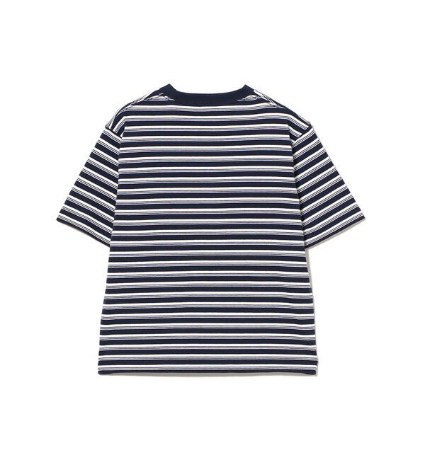 Ray BEAMS 「DANTON / コットン ジャージー Tシャツ 【夏 半袖 Tシャツ ダントン ボーダー 夏先取り】」|Tシャツ・カットソー|