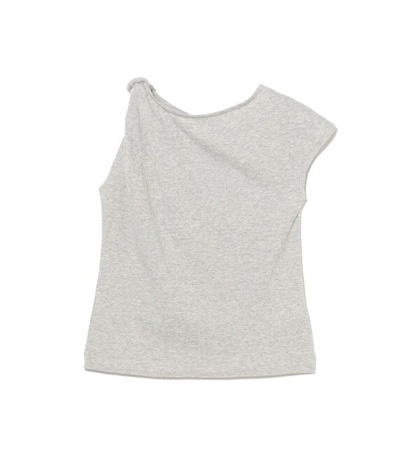 Ray BEAMS 「アシンメトリー オフショルダー Tシャツ」|Tシャツ・カットソー|